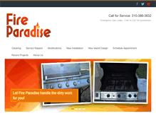 Tablet Screenshot of fireparadise.com